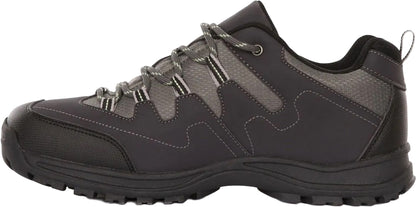 Trespass Finley Waterproof Mens Walking Shoes - Grey