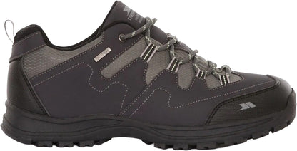 Trespass Finley Waterproof Mens Walking Shoes - Grey