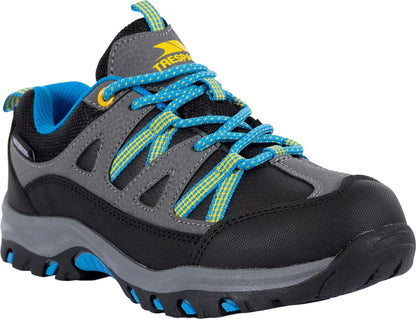 Trespass Gillon II Waterproof Junior Walking Shoes - Black