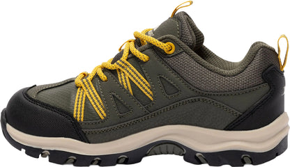 Trespass Gillon II Waterproof Junior Walking Shoes - Green