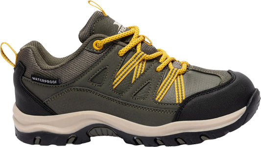 Trespass Gillon II Waterproof Junior Walking Shoes - Green