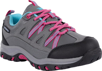 Trespass Gillon II Waterproof Junior Walking Shoes - Grey