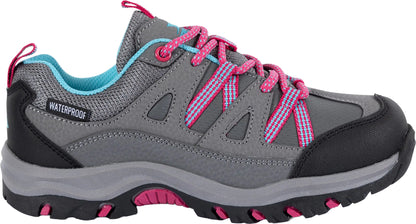 Trespass Gillon II Waterproof Junior Walking Shoes - Grey