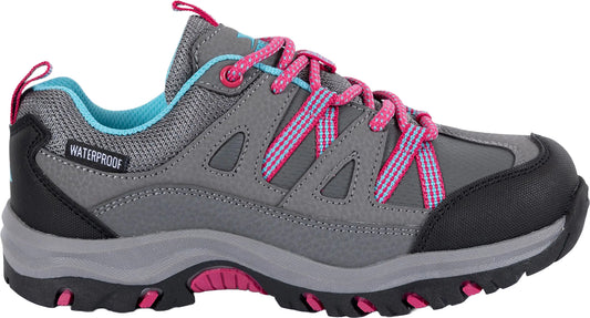 Trespass Gillon II Waterproof Junior Walking Shoes - Grey