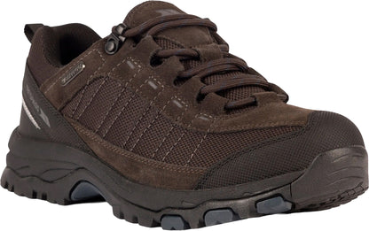 Trespass Scrap Waterproof Mens Walking Shoes - Brown