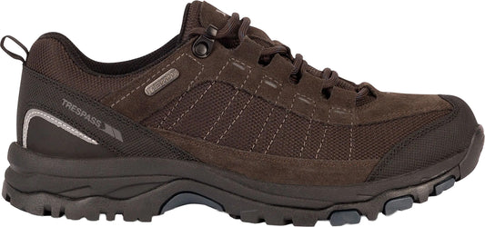 Trespass Scrap Waterproof Mens Walking Shoes - Brown