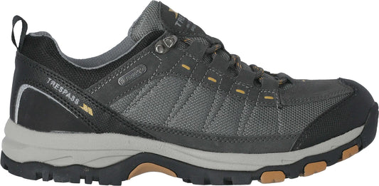 Trespass Scrap Waterproof Mens Walking Shoes - Grey