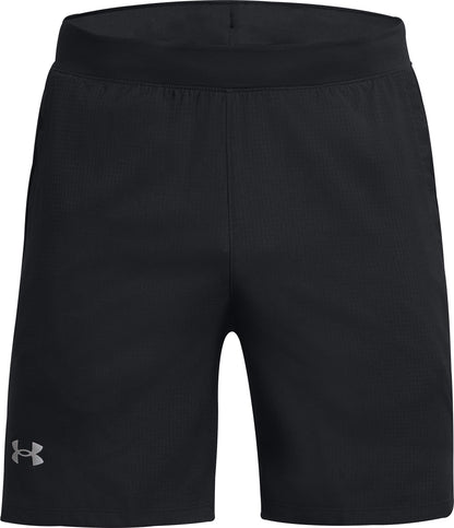 Under Armour Launch 7 Inch Graphic Mens Running Shorts - Black