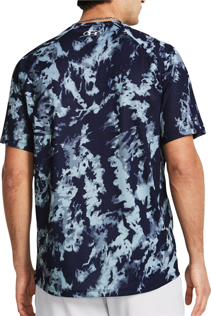 Under Armour ABC Camo Short Sleeve Mens Training Top - Blue