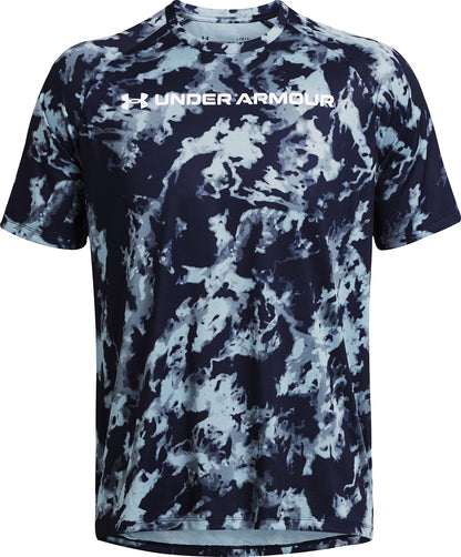 Under Armour ABC Camo Short Sleeve Mens Training Top - Blue