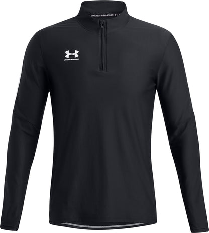 Under Armour Challenger Pro Half Zip Long Sleeve Mens Training Top - Black