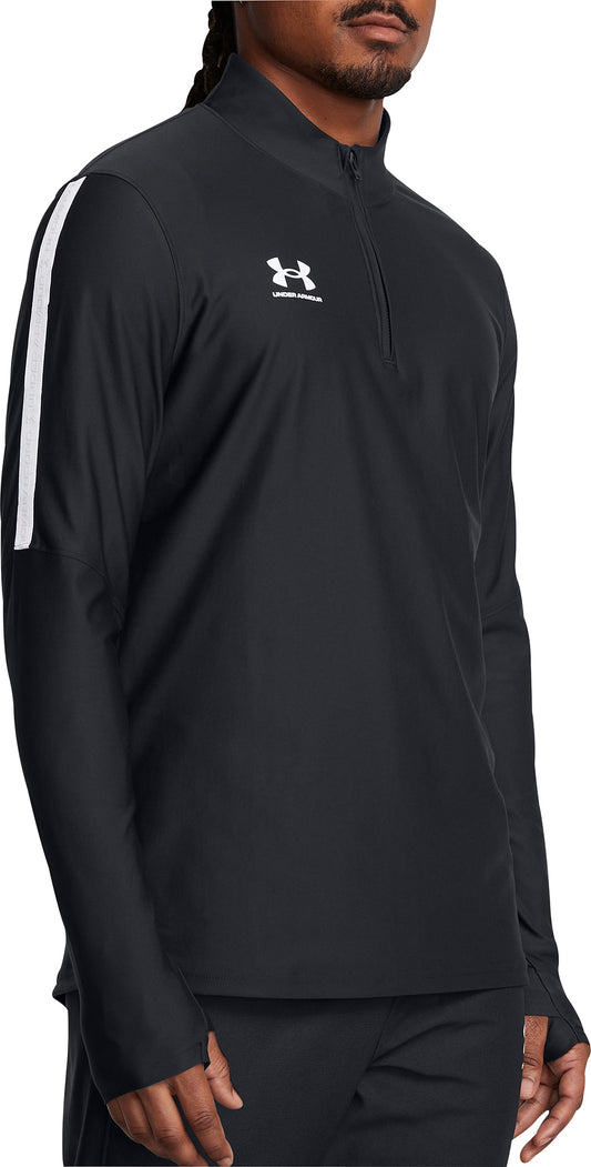 Under Armour Challenger Pro Half Zip Long Sleeve Mens Training Top - Black