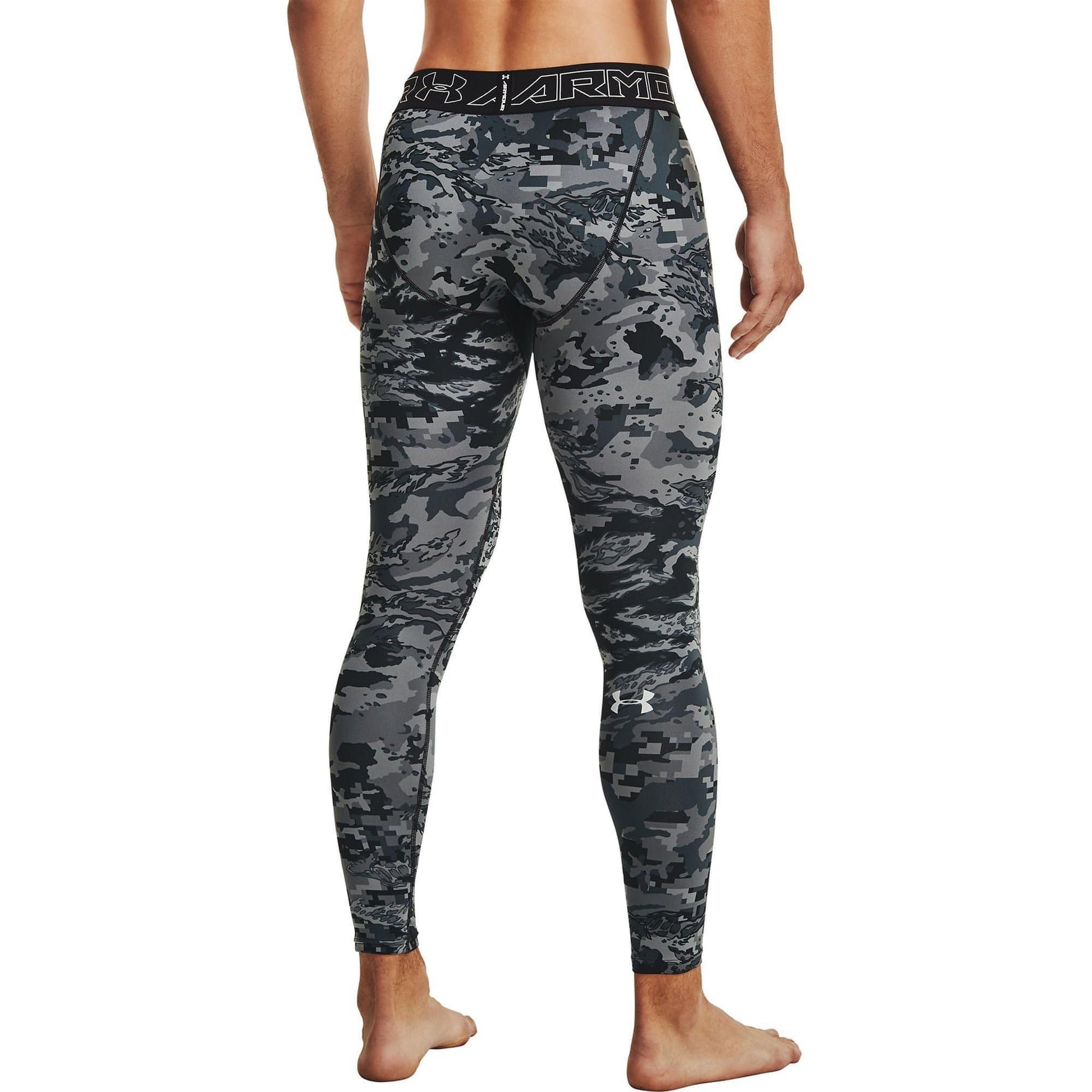 Under Armour Coldgear Printed Long Tights Back View