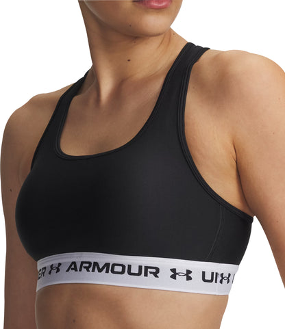 Under Armour Crossback Mid Womens Sports Bra - Black