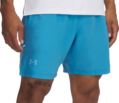 Under Armour Launch Elite 2 In 1 Mens Running Shorts - Blue