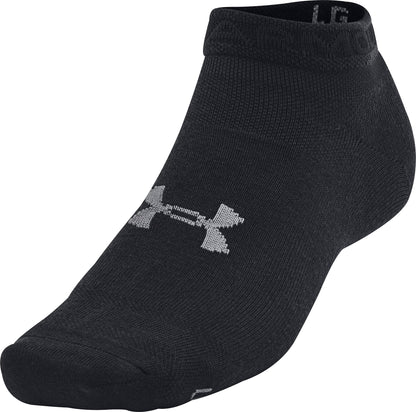 Under Armour Essentials (3 Pack) Low Socks - Black
