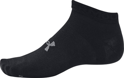 Under Armour Essentials (3 Pack) Low Socks - Black