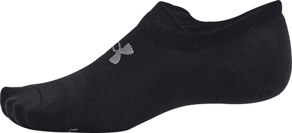 Under Armour Essentials (3 Pack) Ultra Low Tab Socks - Black