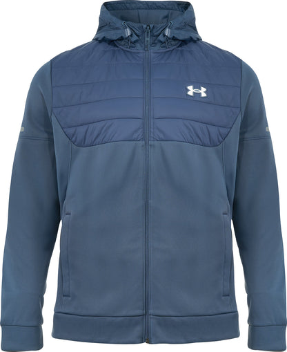 Under Armour Fleece Pro Ultilty Mens Running Jacket - Grey