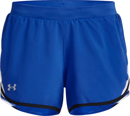 Under Armour Fly By 2.0 Womens Running Shorts - Blue