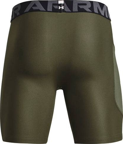 Under Armour HeatGear Mens Short Compression Tights - Green