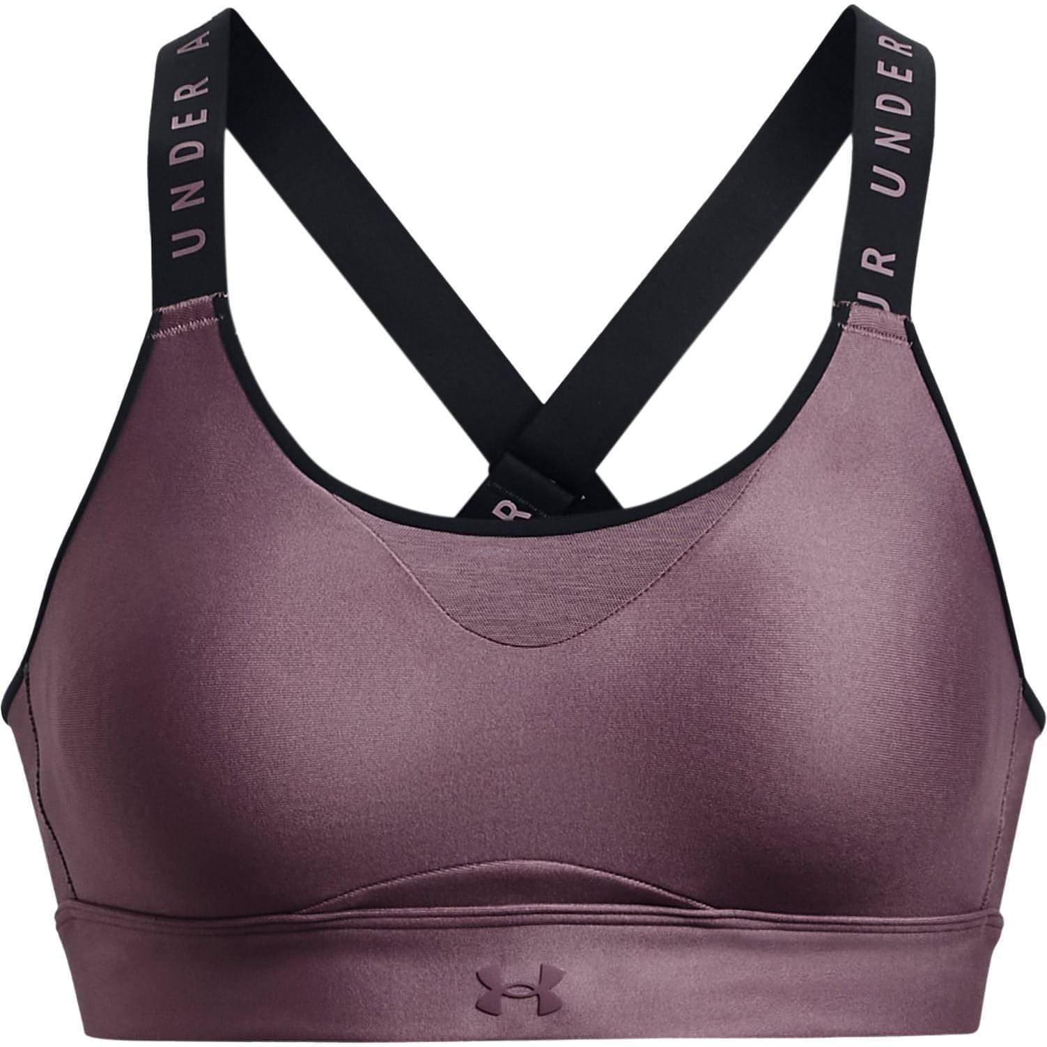 Under Armour Infinity High Sports Bra Front - Front View