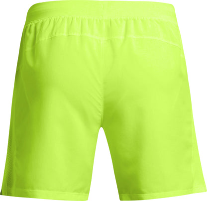 Under Armour Launch 5 Inch Mens Running Shorts - Yellow