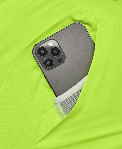 Under Armour Launch 5 Inch Mens Running Shorts - Yellow