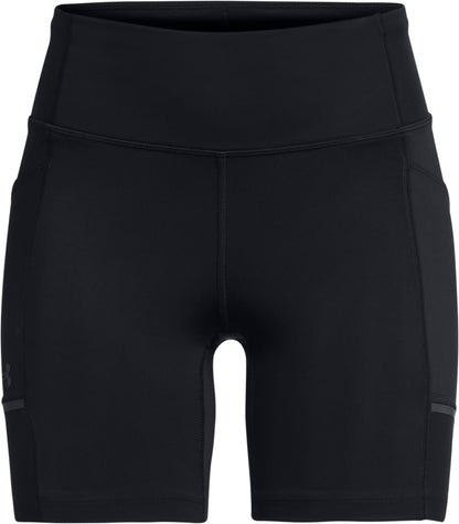 Under Armour Launch 6 Inch Womens Short Running Tights - Black