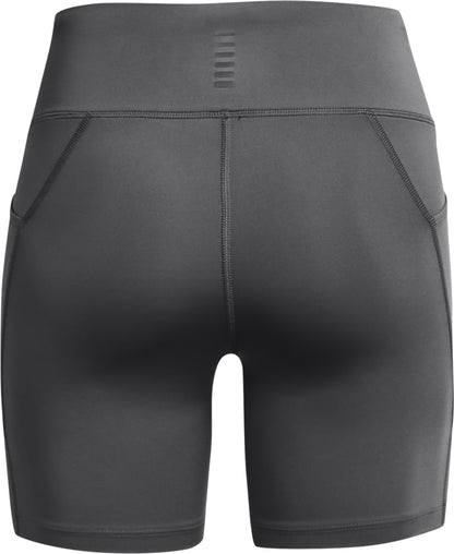 Under Armour Launch 6 Inch Womens Short Running Tights - Grey