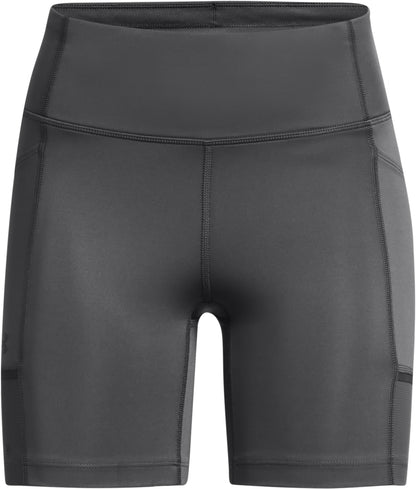 Under Armour Launch 6 Inch Womens Short Running Tights - Grey