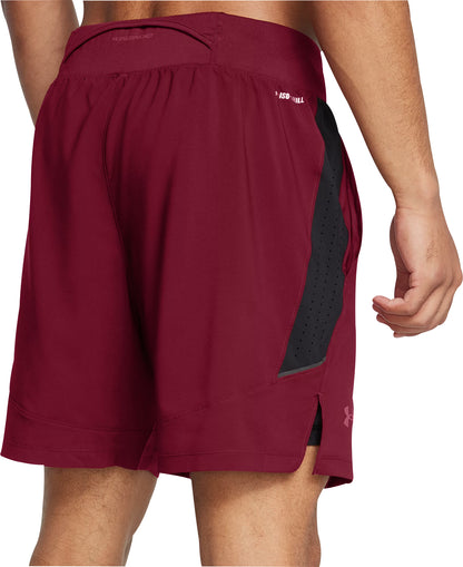 Under Armour Launch Elite 2 In 1 Mens Running Shorts - Red