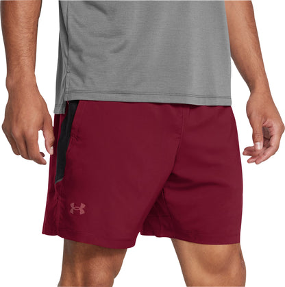 Under Armour Launch Elite 2 In 1 Mens Running Shorts - Red