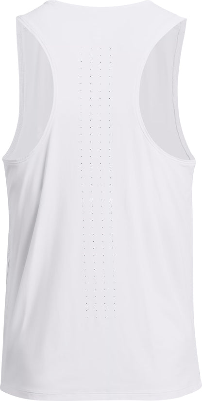Under Armour Launch Elite Mens Running Vest - White
