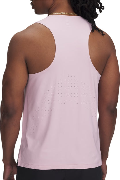 Under Armour Launch Elite Mens Running Vest - Pink