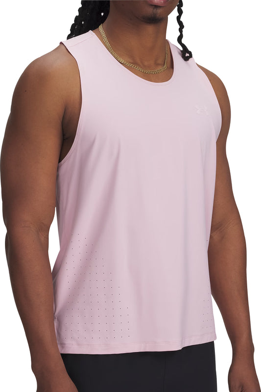 Under Armour Launch Elite Mens Running Vest - Pink
