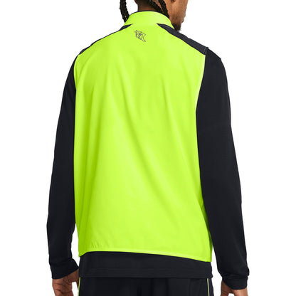 Under Armour Launch Mens Running Gilet - Yellow