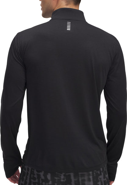 Under Armour Launch Half Zip Long Sleeve Mens Running Top - Black