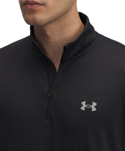 Under Armour Launch Half Zip Long Sleeve Mens Running Top - Black