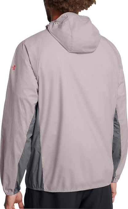 Under Armour Launch Lightweight Mens Running Jacket - Grey