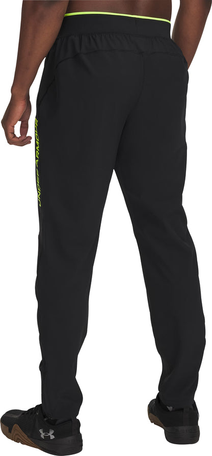 Under Armour Launch Mens Running Track Pants - Black