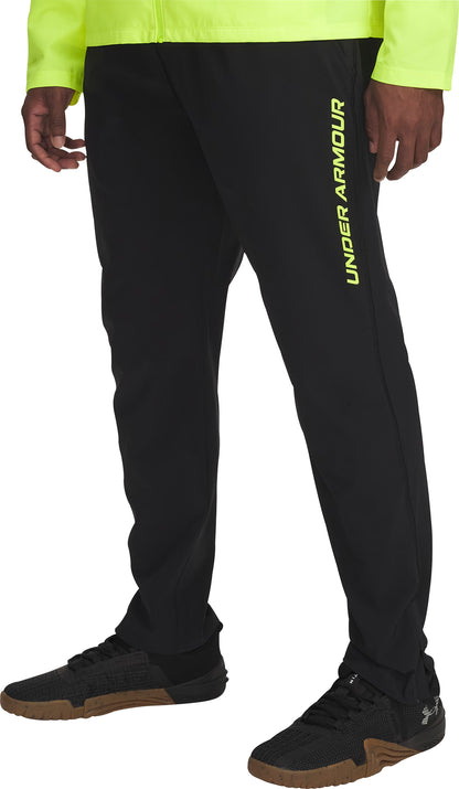 Under Armour Launch Mens Running Track Pants - Black