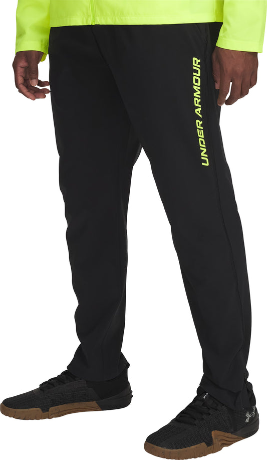 Under Armour Launch Mens Running Track Pants - Black