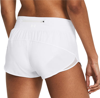 Under Armour Launch Pro 2 Inch Womens Running Shorts - White