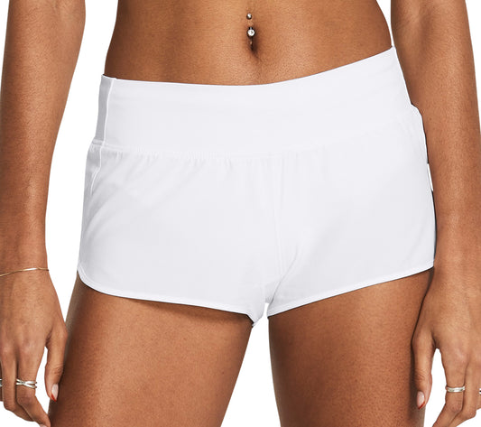 Under Armour Launch Pro 2 Inch Womens Running Shorts - White