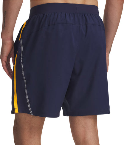 Under Armour Launch Reflective Mens Running Shorts - Blue