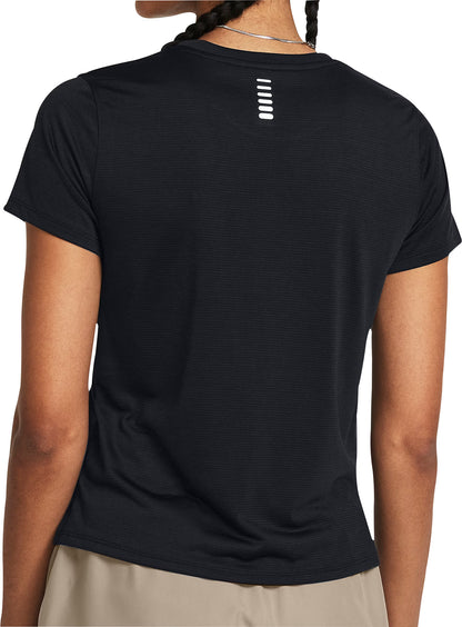 Under Armour Launch Short Sleeve Womens Running Top - Black