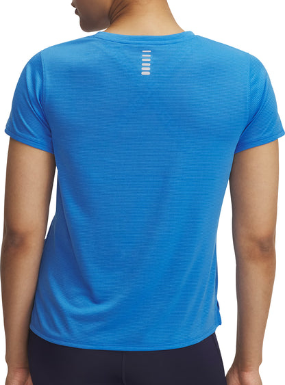 Under Armour Launch Short Sleeve Womens Running Top - Blue