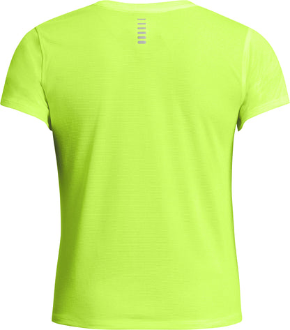 Under Armour Launch Short Sleeve Womens Running Top - Yellow
