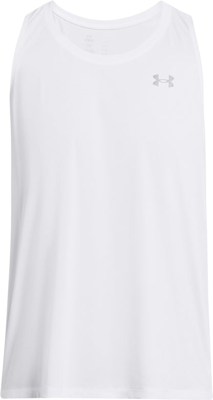Under Armour Launch Mens Running Vest - White